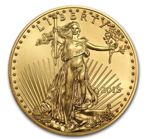 2020美國鷹揚金幣(1 oz)(全新，未流通) 